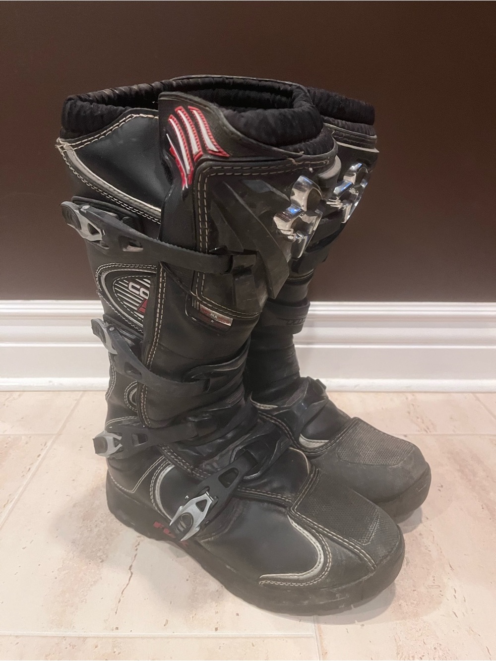 Fox Racing Comp 5 FDX Men's Off-Road Motorcycle Boots Size 10 EUC
